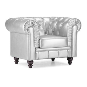 Silver Arm Chair