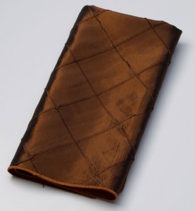 pintuck napkin copper