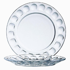 Glass Scallop Plate