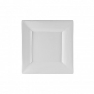 White Square Salad plate