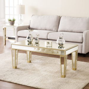 Gold Mirror Coffee Table